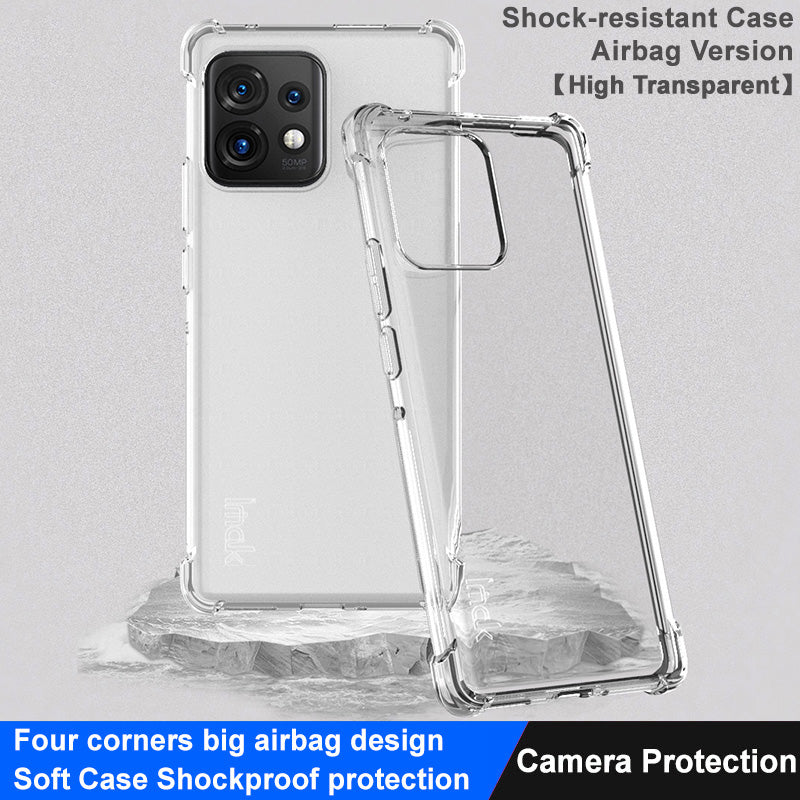 IMAK For Motorola Moto X40 5G Edge 40 Pro 5G Four Corner Airbag Shockproof Case Soft TPU Anti-scratch Protective Cover IMAK For Motorola Moto X40 5G Edge 40 Pro 5G Four Corner Airbag Shockproof Case Soft TPU Anti-scratch Protective Cover